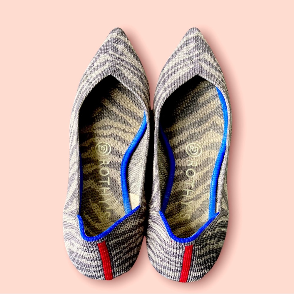 Rothy’s Pointed Flat Retired Zebra Pattern Size 6 - image 3